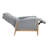 Upholstered Manual Recliner Armchair-129179752