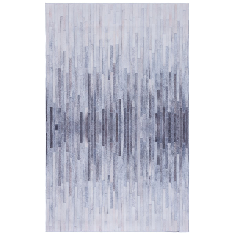 Aubrieana Performance Machine Washable Abstract Rug, Rectangle 10' x 14'