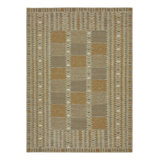 Sacndinavian Wool Geometric Area Rug