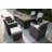 Karen Rectangular 8 - Person 71" Long Fire Pit Table Dining Set With Cushions