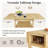 Versatile Extendable Dining Table Set with Storage and Sturdy Frame for Compact Spaces-1481333265-1481333266