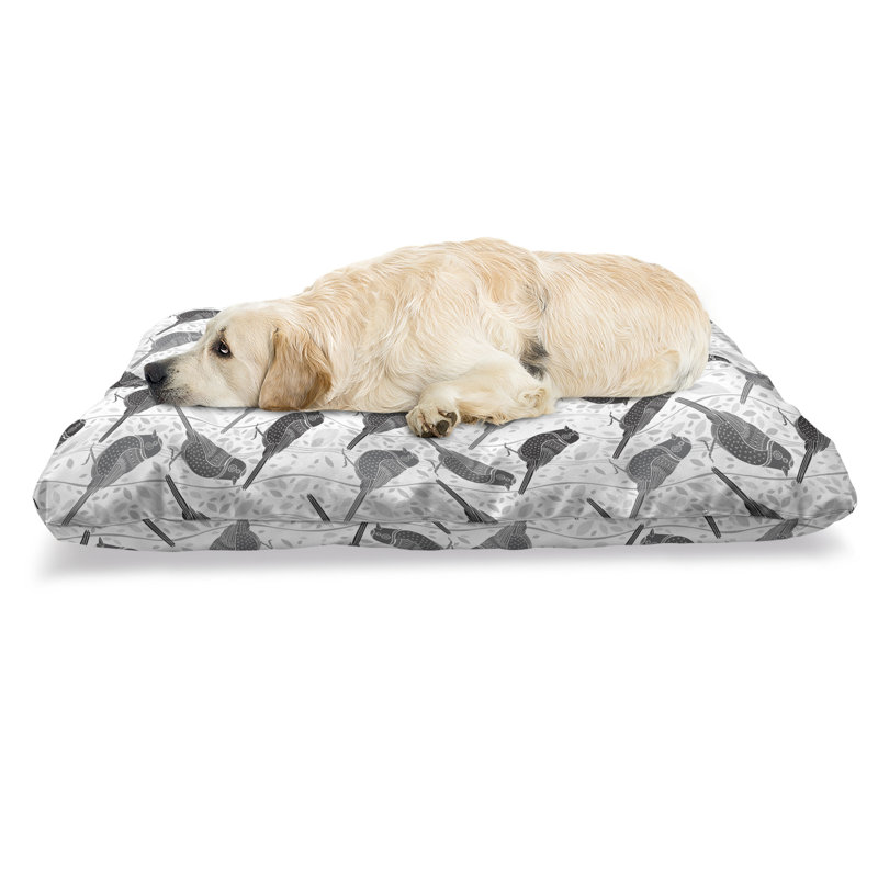 Lit pour animal de compagnie Ambesonne Gray