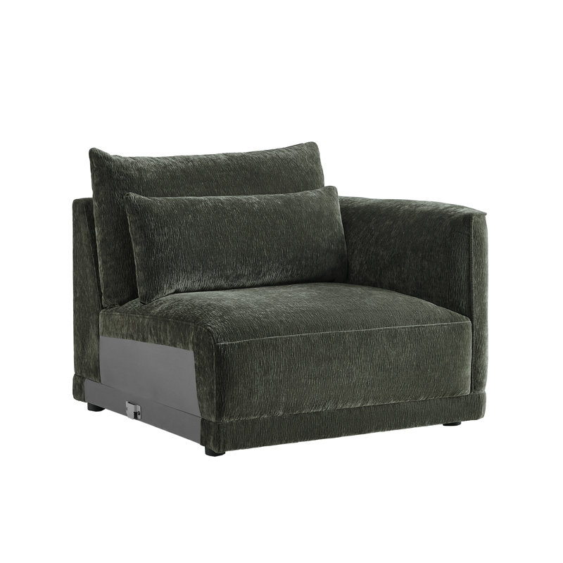 Fauteuil droit, Vert forêt