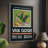 Van Gogh Exhibition Posters II Framed Print - Solid Wood