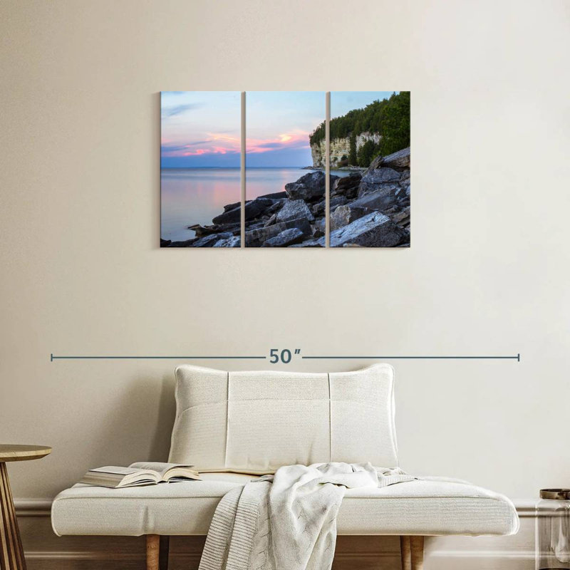 Alvord Fayette State Park Cliffs, 20" H x 33" W
