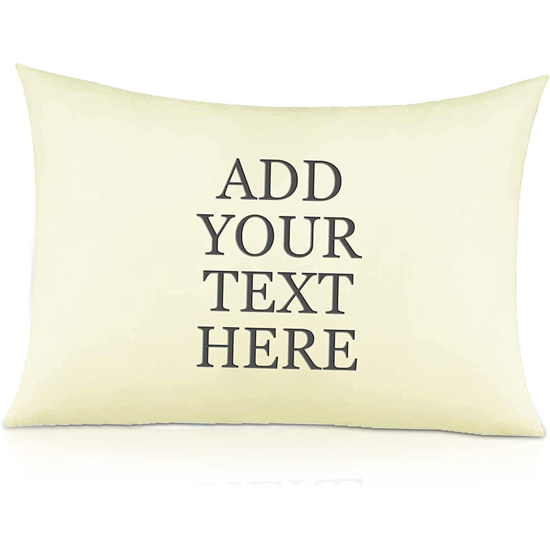 Microfiber, 13" x 18" Pillowcase, Ivory, Yes
