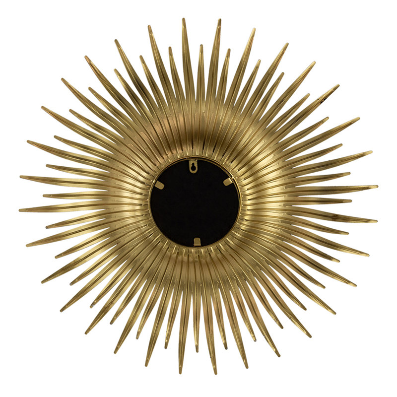 Miroir mural 28,3 po Retro Gold