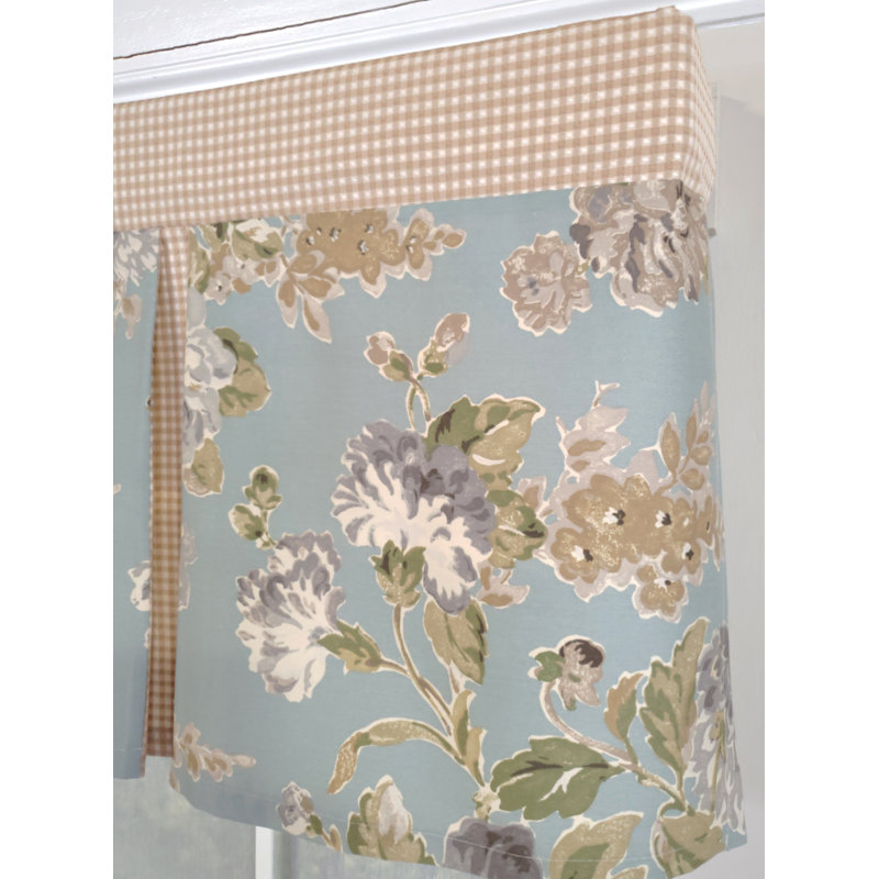 RLF Home Floral Essence Pleated Valance