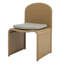 Chaise de patio en rotin