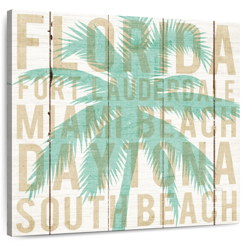 Bon voyage, palmier de Floride