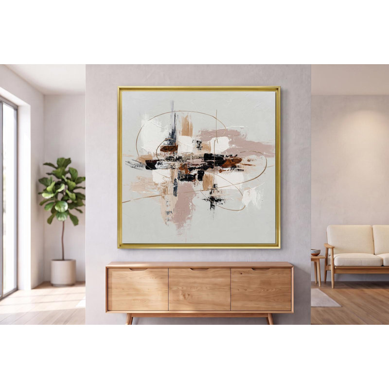 Fragmented Harmony, 40" H x 40" W