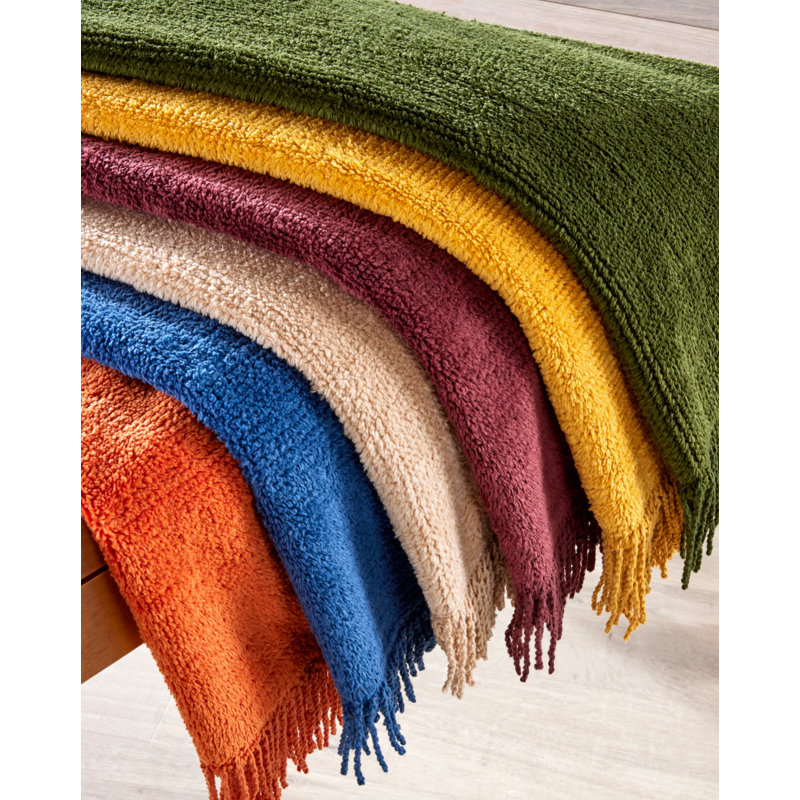 Lunado 100% Cotton Tablecloth, 54" W x 54" L, Burgundy