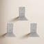 Ensemble de 3 tablettes murales Conceal
