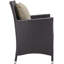 Fauteuil d'extérieur Modway Convene-598216644