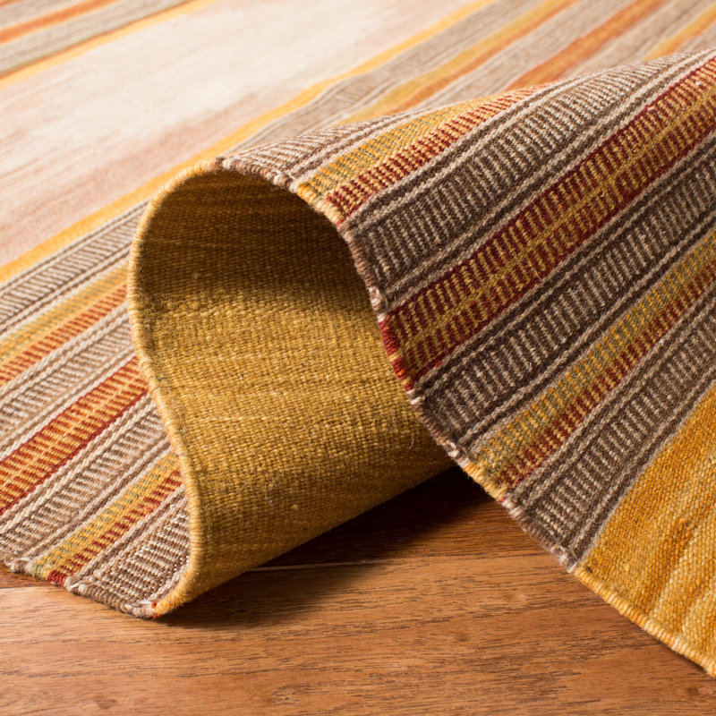 Bennett Hand Woven Wool Southwestern Rug, Rectangle 8' x 10'