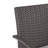 7-Piece Modern Rustic Industrial Acacia Wood And Metal Patio Dining Set With Cushioned PE Wicker Chairs-124392564