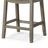 Maven Lane Sophia Wooden Backless Stool with Faux Leather Upholstery-112251011-112251007
