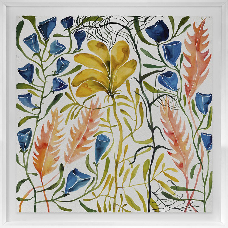Wildflowers II Print by Judith Bigham