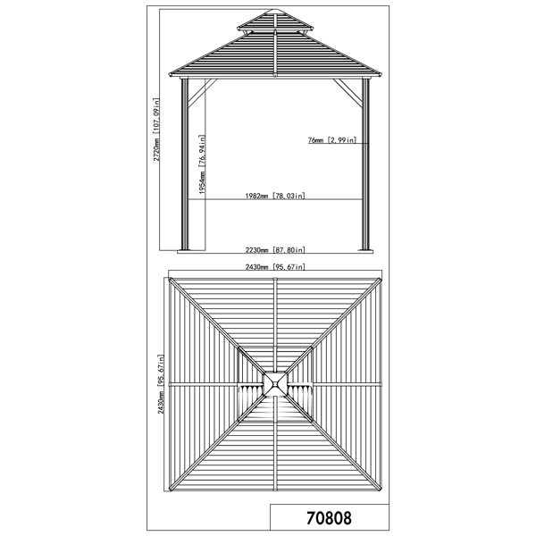 Dimensions du produit