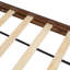 Support de lattes en bois de lit plateforme Mid-Century moderne sans sommier, noyer-483083554