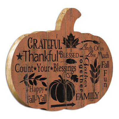 Grateful by Linda Spivey - Print on Wood