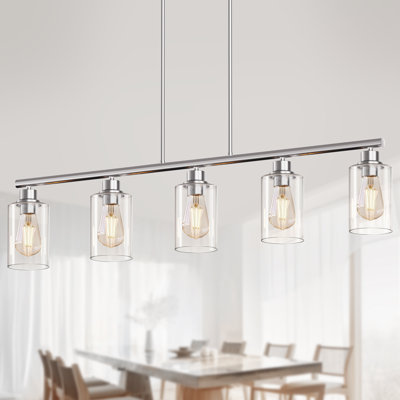 Luminaire suspendu 5 lumières Lyndia