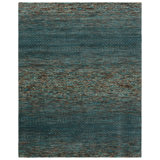 Jaipur Living Aissa HRM01 Handknotted Solid Blue and Multicolor Area Rug (9'x12')