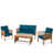 Brown Frame/Dark Teal Cushion is out of stock