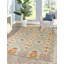 Tapis bleu clair en laine noué à la main Freya-383935991