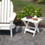 Chaise Adirondack en plastique avec repose-pieds Milaca-117800037