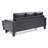 Sofa Chaise , BLACK