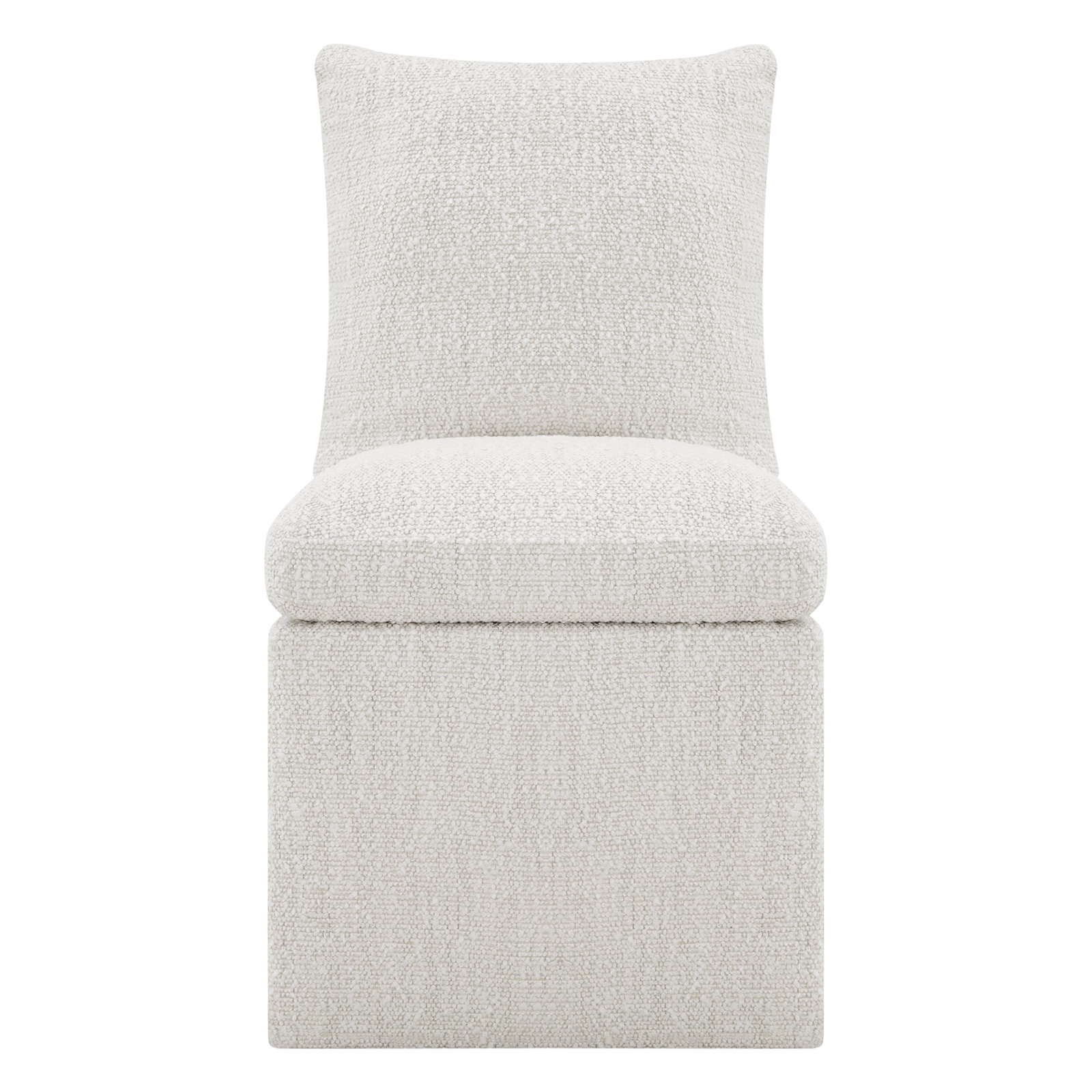 Alayaa Side Chair, Merino Pearl