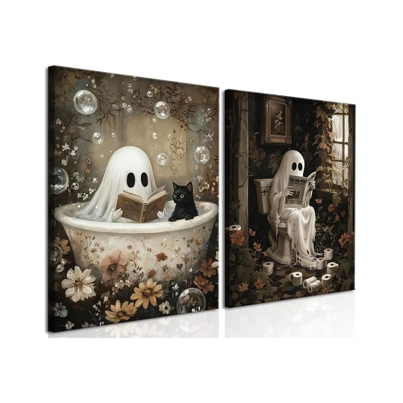 2 Piece Wrapped Canvas Wall Art