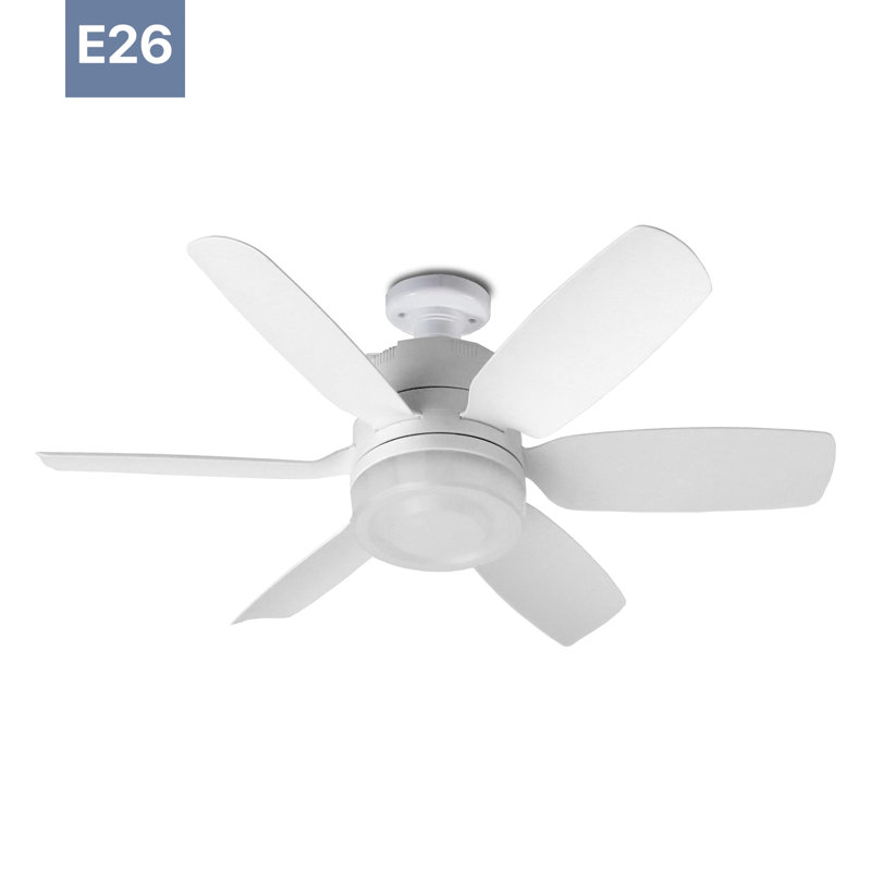 Fans Lights With Remote, 6 Speed 3 Color Fan Lights In Summer With Extender