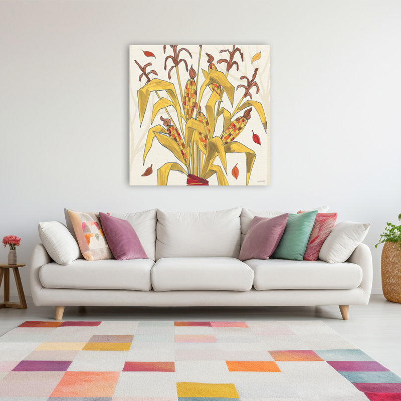 Art contemporain Woodland Harvest Vii, H 48 po x l 48 po