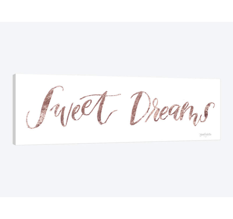 « doux baby fille ii »-impression sur toile tendue, H 12 po x l 36 po x P 1,5 po, Toile tendue