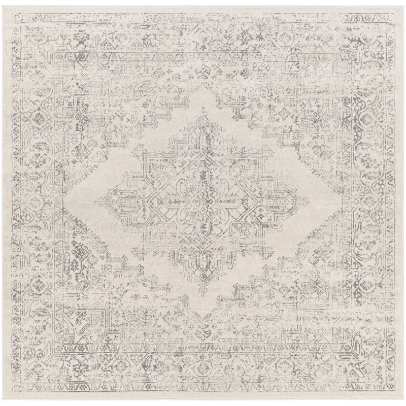 Gaither Adelina Machine Woven Area Rug , Square 7'