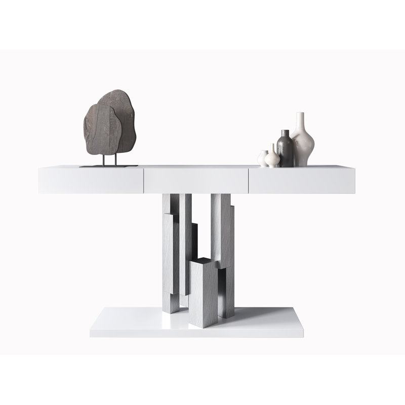 Console Table, 31.5" H x 39.37" W x 13.78" D