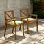 Chaise longue de patio 2 pièces-129028134