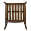 Ensemble de conversation d'extérieur 4 pièces avec cadre en bois d'acacia et détails de corde en brun foncé