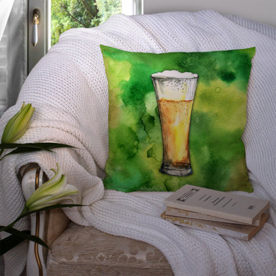 Coussin décoratif intérieur/extérieur bière
