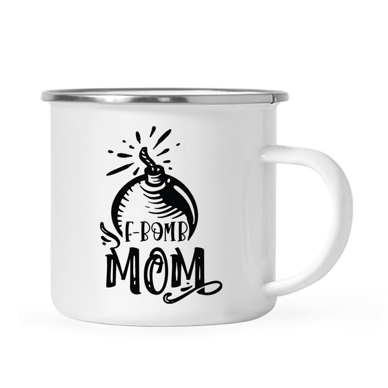 Tasse de camping «Funny Mom», Maman