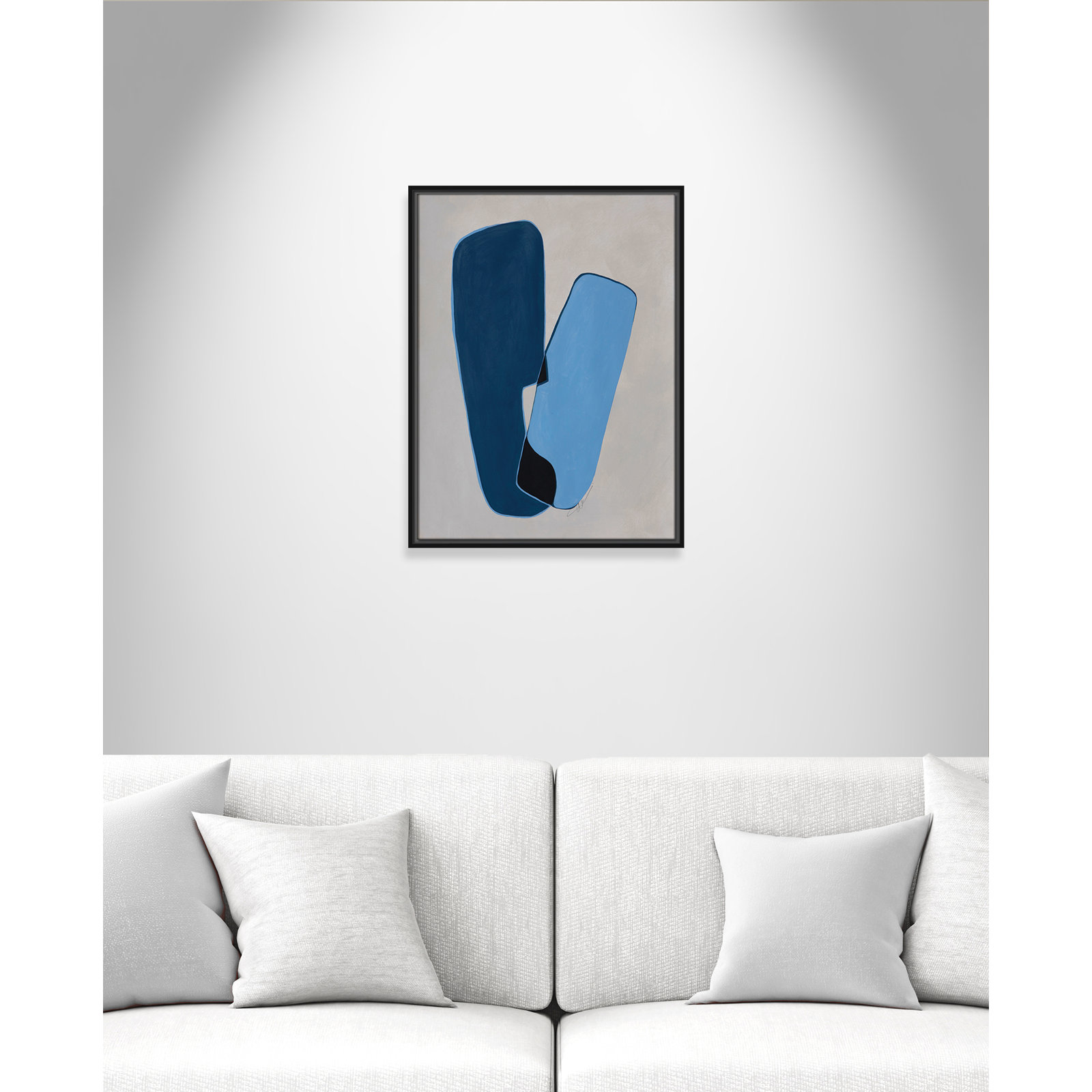 In Unity Collection "In Unity II" Print, 25.5" H x 19.5" W x 2" D, Black Framed