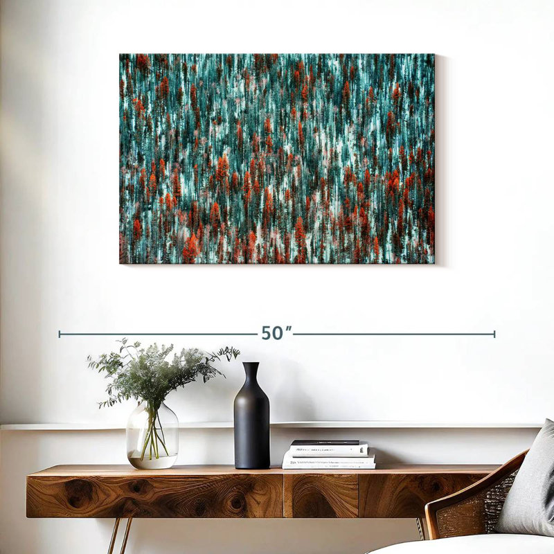 Harnek Hillside Forest, 24" H x 36" W