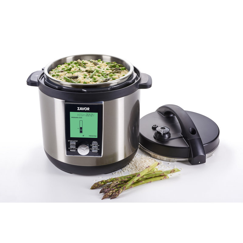 Zavor Lux LCD Multicooker, Stainless Steel, 6 Qt.