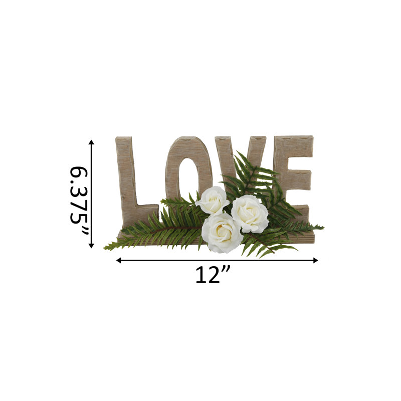 Centre de table Love Rose