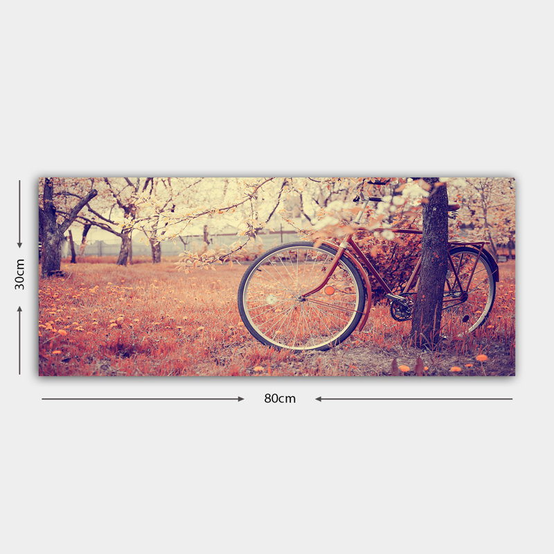No Frame Print on Canvas, 30cm H x 80cm W x 4cm D