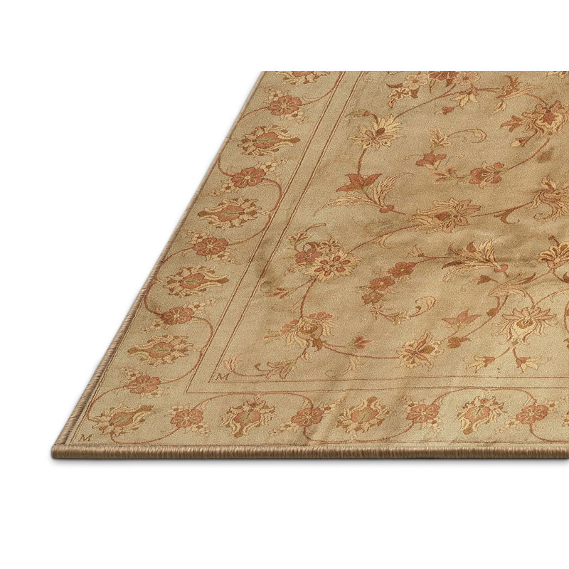 Surface beige contemporaine tapis, Rectangle 5 pi x 7 pi