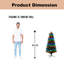 Lighted Artificial Christmas Tree-919264647