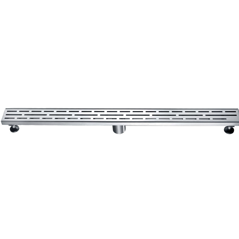 36 Inch Long Stainless Steel Amazon River Linear Floor Shower Drain